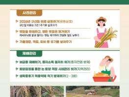 농촌진흥청, ‘땅심’ 낮은 논, 토양개량제 투입해 필수 성분 채워야 기사 이미지