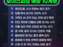 문화체육관광부 , 보이스피싱 예방 10계명 기사 이미지