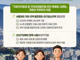 행정안전부, 지방에 더 두터운 지원! '지방우대지수' 마련 기사 이미지