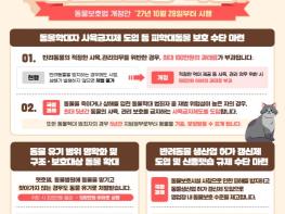 농식품부, 동물학대 재발 막고, 동물보호망 확충한다 '동물보호법' 개정안 공포 기사 이미지