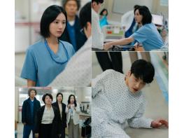 [SBS 닥터X : 하얀 마피아의 시대] 김지원, 장승조 ‘계’박살 예고! 환자복 입은 장승조, 응급실 난입 현장 '충격 기사 이미지